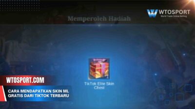Cara Mendapatkan Skin ML Gratis dari TikTok Terbaru Works