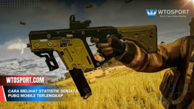 Cara Melihat Statistik Senjata PUBG Mobile Terlengkap