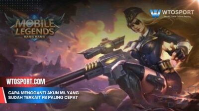 Cara Mengganti Akun ML yang Sudah Terkait FB Paling Cepat