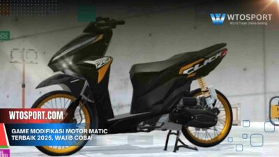 Game Modifikasi Motor Matic Terbaik 2025, Wajib Coba!