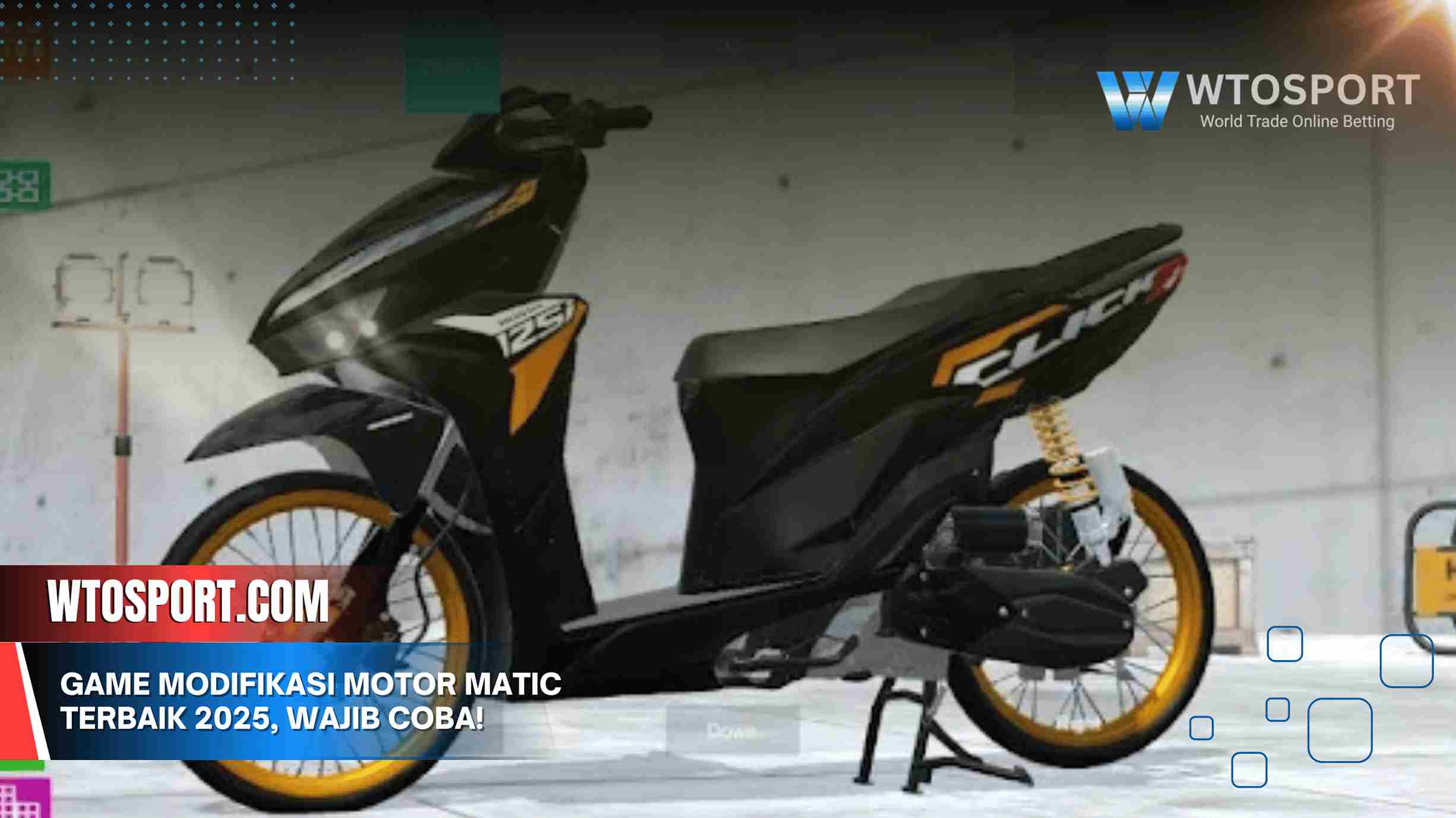 Game Modifikasi Motor Matic Terbaik 2025, Wajib Coba!