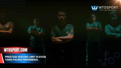 Prestasi Jess No Limit di EVOS yang Paling Fenomenal