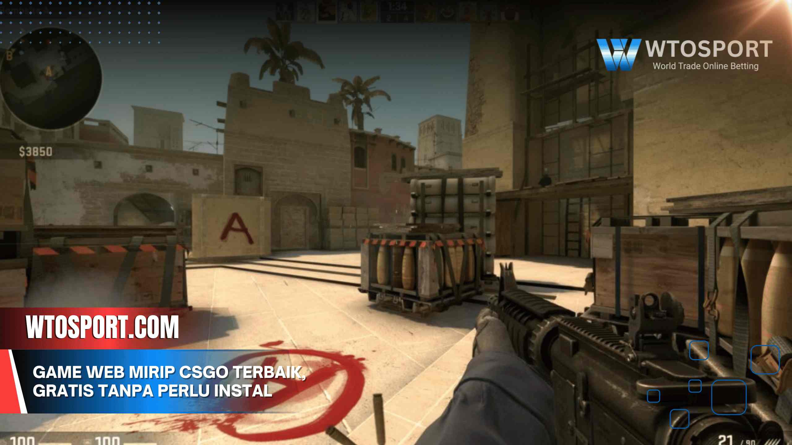 Game Web Mirip CSGO Terbaik, Gratis Tanpa Perlu Instal