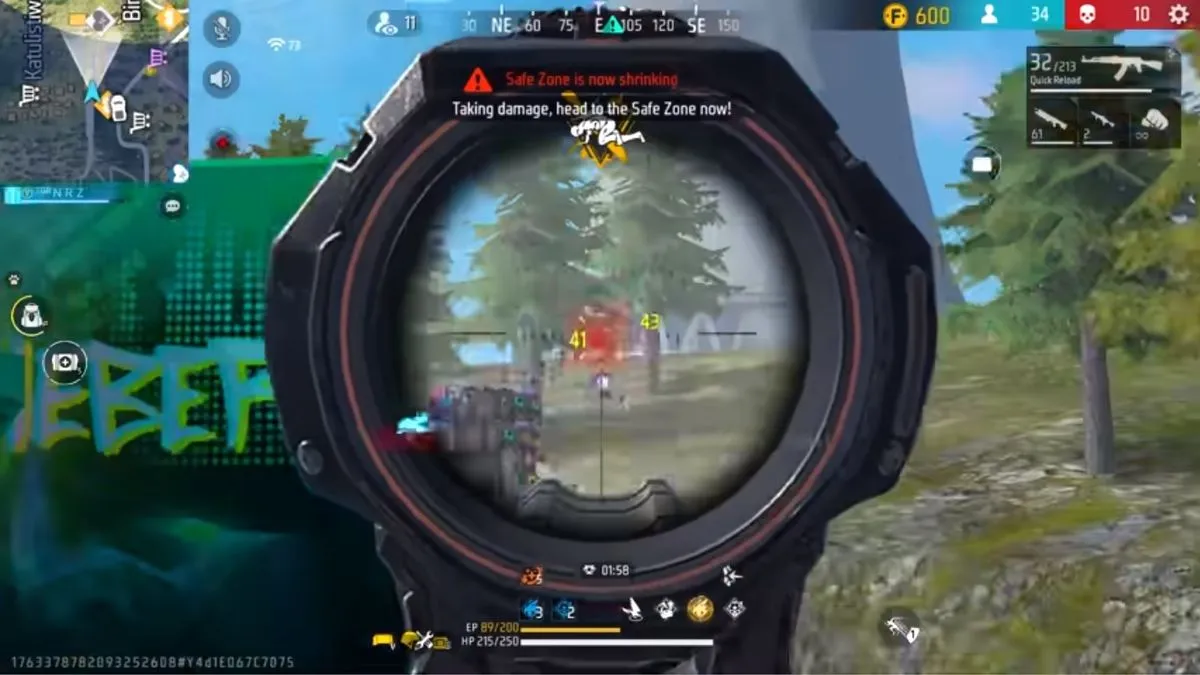 Pengaturan FF terbaik agar mudah dapatkan auto headshot.