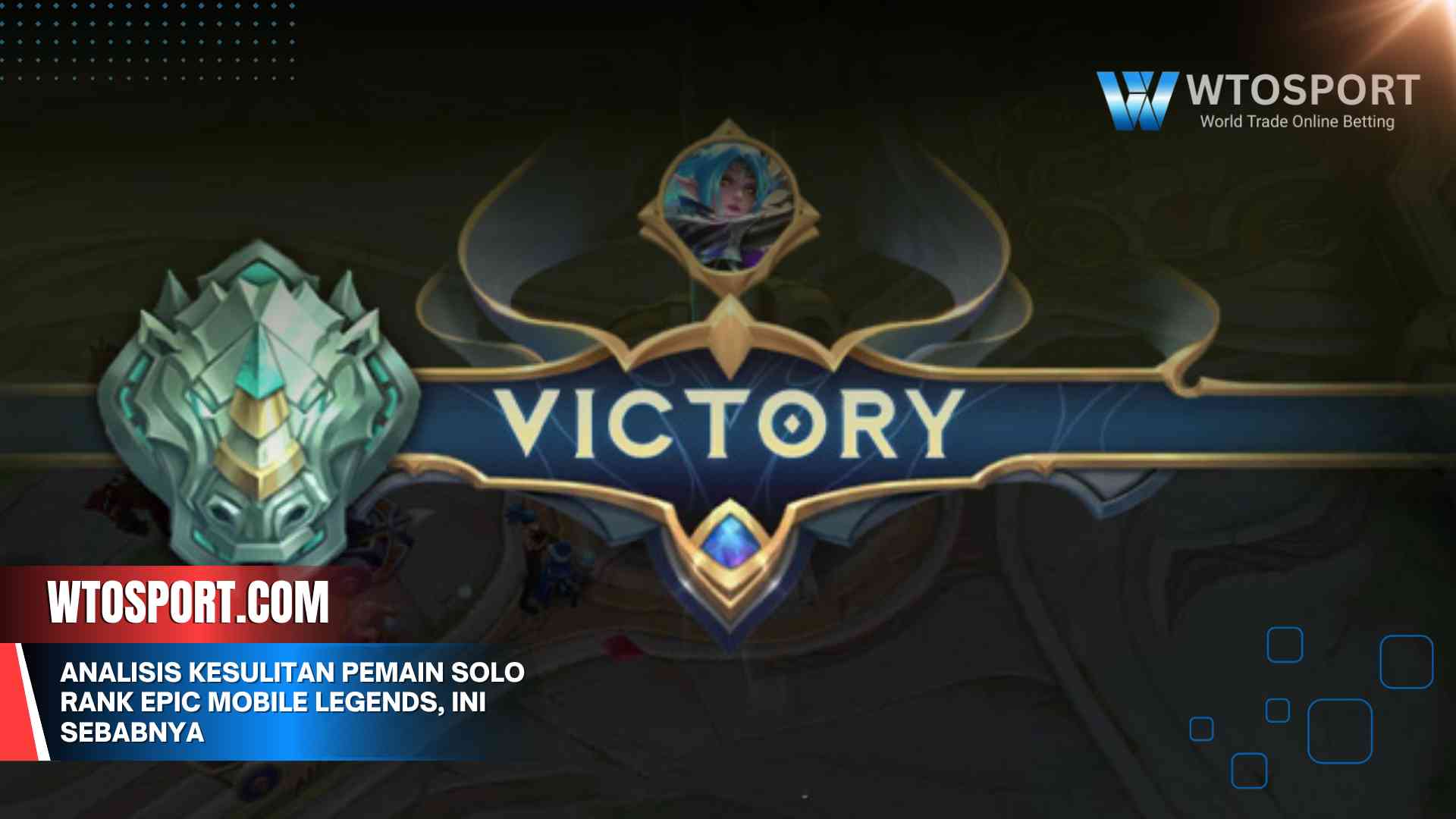 Analisis Kesulitan Pemain Solo Rank Epic Mobile Legends, Ini Sebabnya