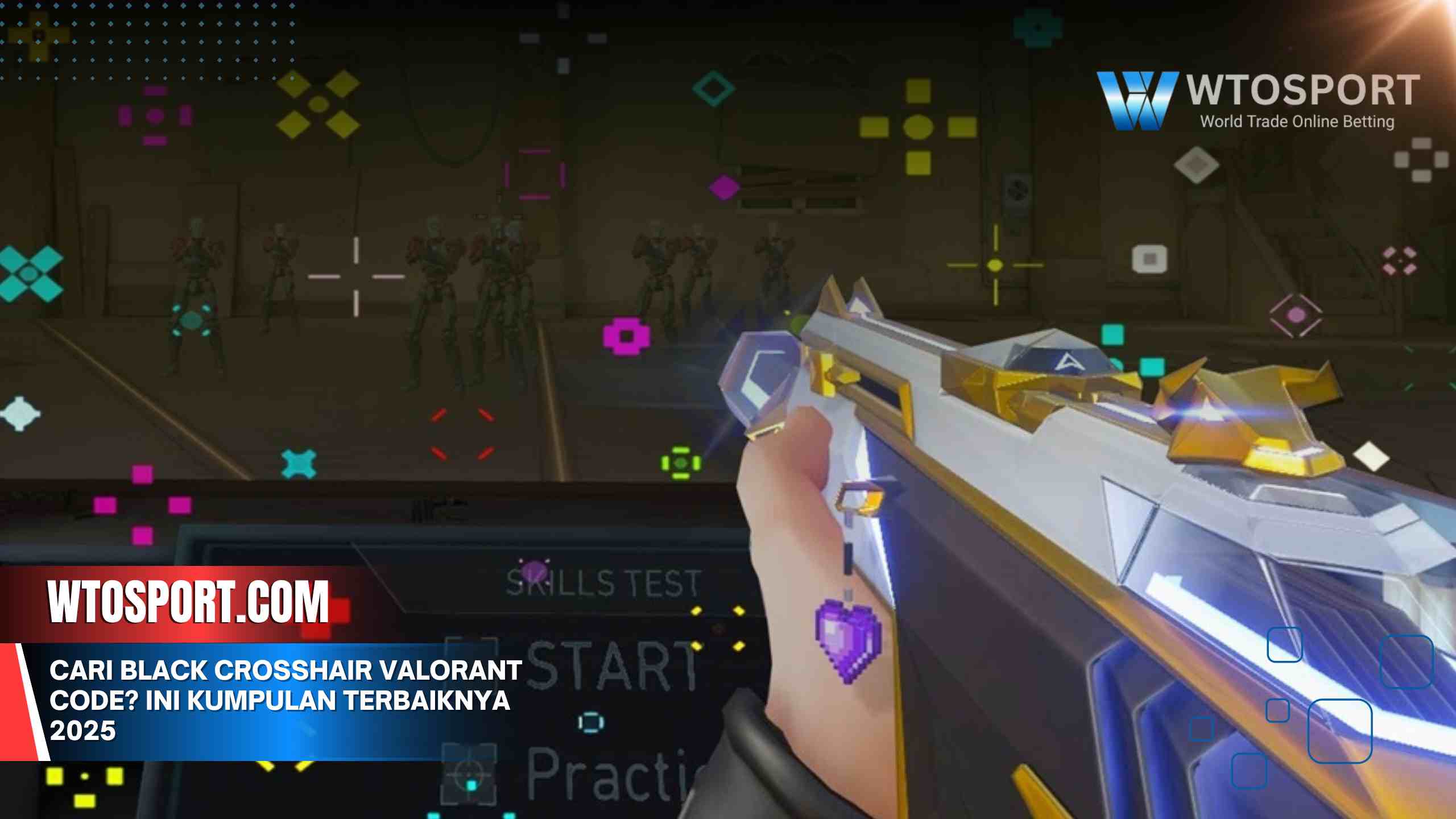 Cari Black Crosshair Valorant Code? Ini Kumpulan Terbaiknya 2025