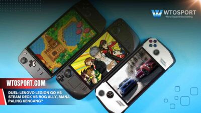 Duel: Lenovo Legion Go vs Steam Deck vs ROG Ally, Mana Paling Kencang?