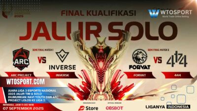 Juara Liga 3 Esports Nasional 2025 Jalur Tim & Solo Diumumkan: Navi Youth dan ARC Project Lolos ke Liga 2.