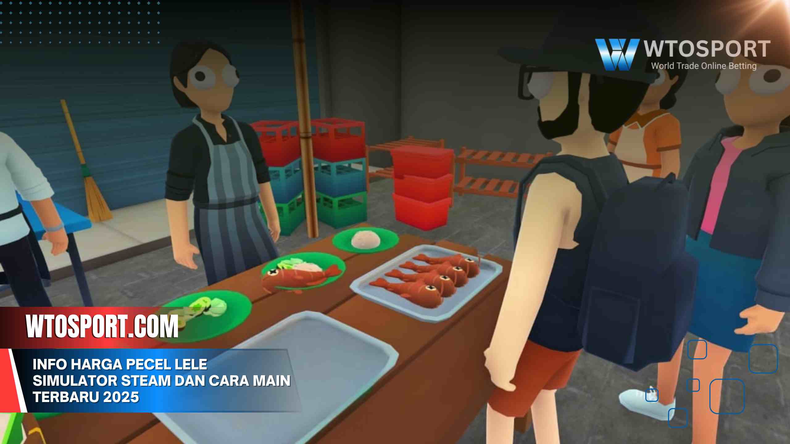 Info Harga Pecel Lele Simulator Steam dan Cara Main Terbaru 2025