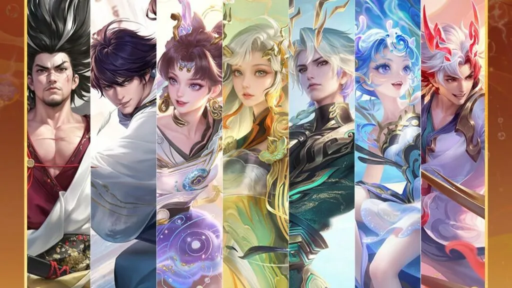 Tampilan keren dengan efek skill yang sangat memukau.