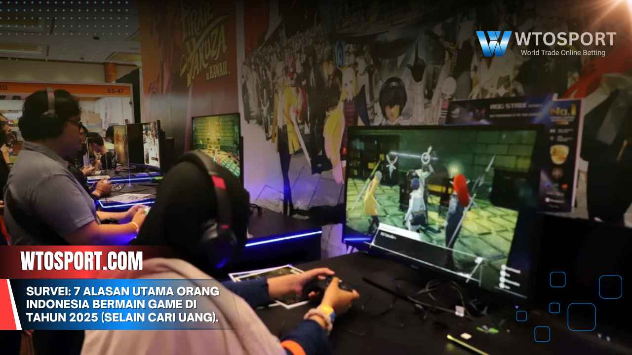 7 alasan gamer Indonesia main game di 2025 (bukan uang).