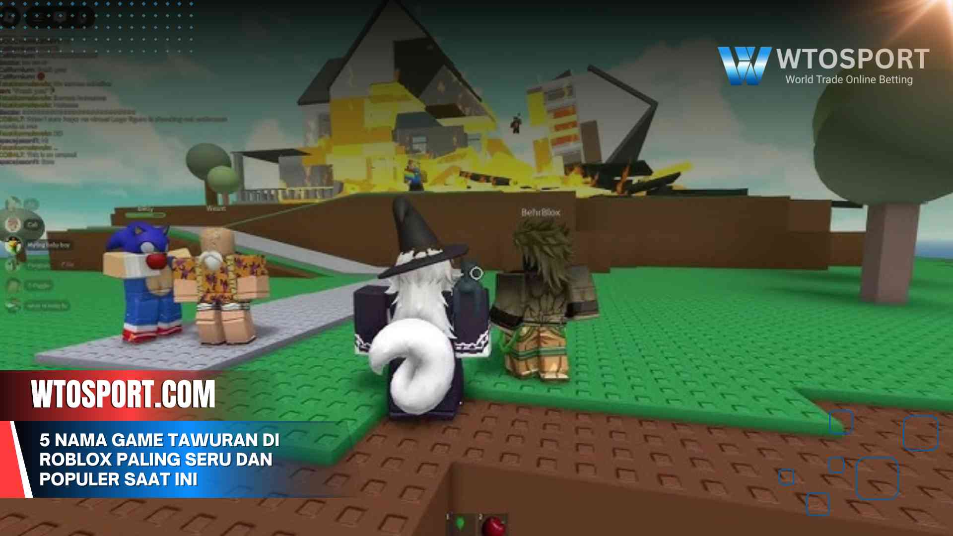5 Nama Game Tawuran di Roblox Paling Seru dan Populer Saat Ini