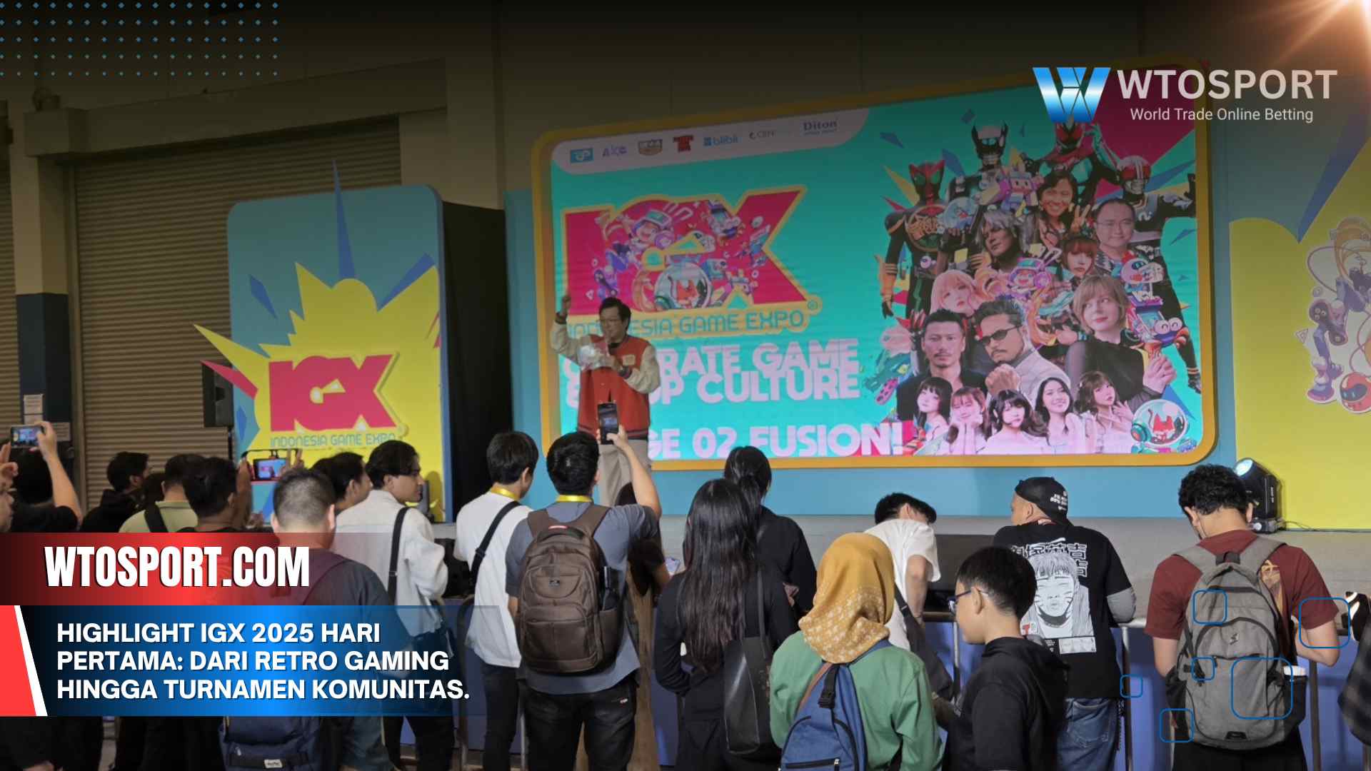 Highlight IGX 2025 Hari Pertama: Dari Retro Gaming hingga Turnamen Komunitas.