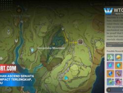 Lokasi Bahan Ascend Senjata Genshin Impact Terlengkap, Wajib Tahu