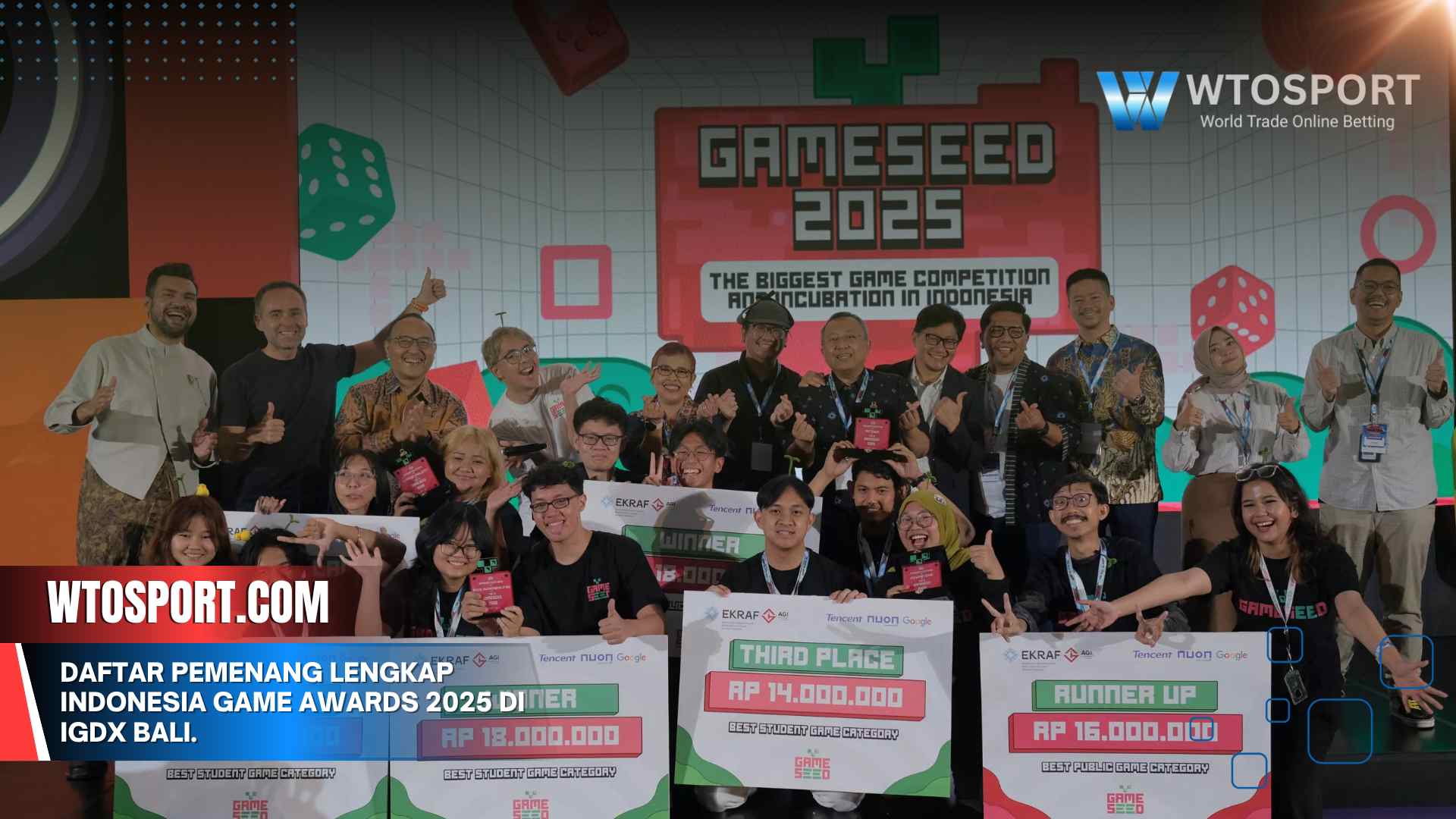 Daftar Pemenang Lengkap Indonesia Game Awards 2025 di IGDX Bali.