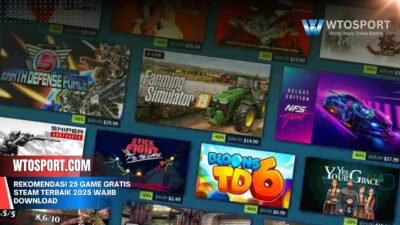 Rekomendasi 25 Game Gratis Steam Terbaik 2025 Wajib Download
