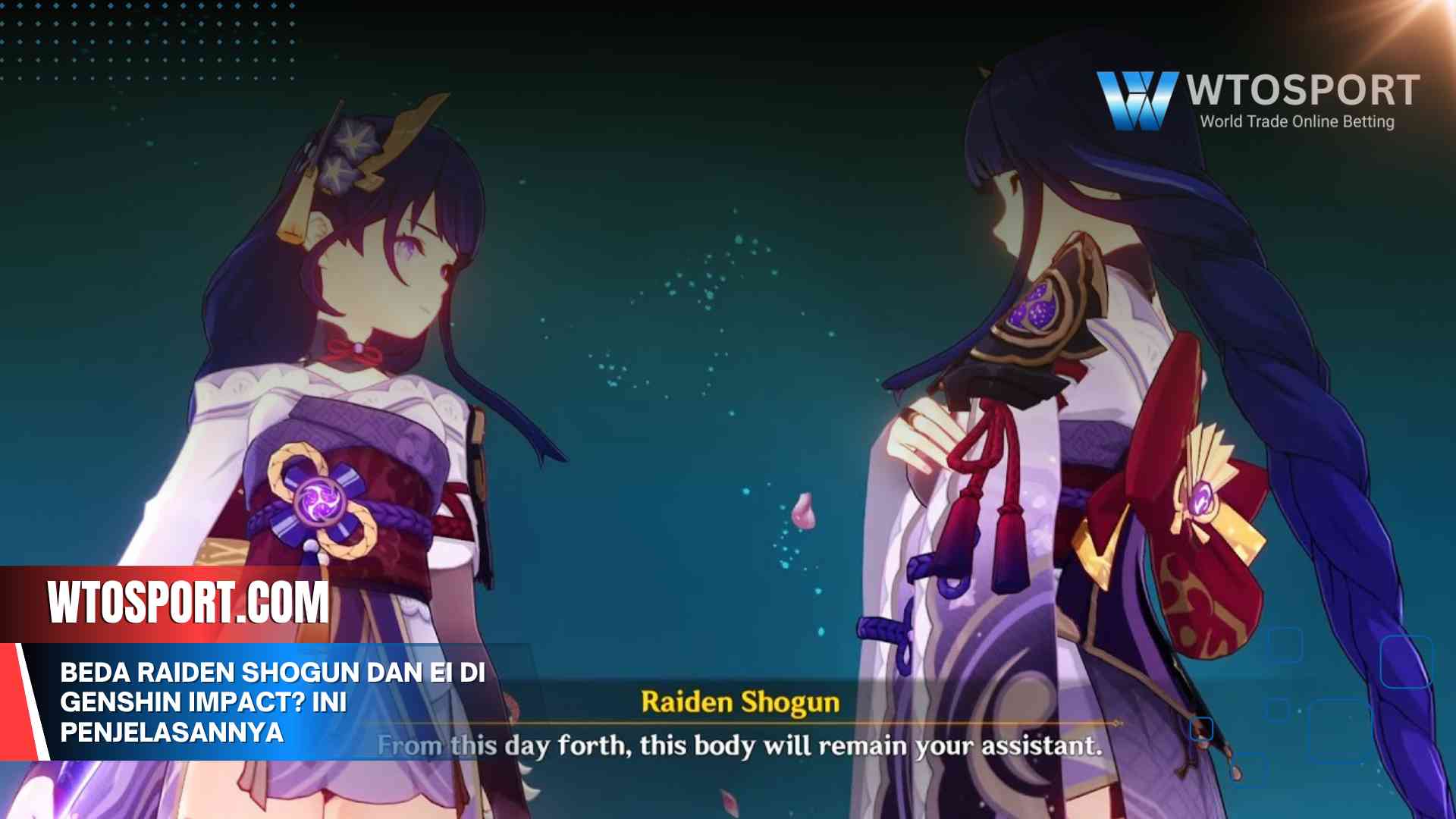 Beda Raiden Shogun dan Ei di Genshin Impact? Ini Penjelasannya