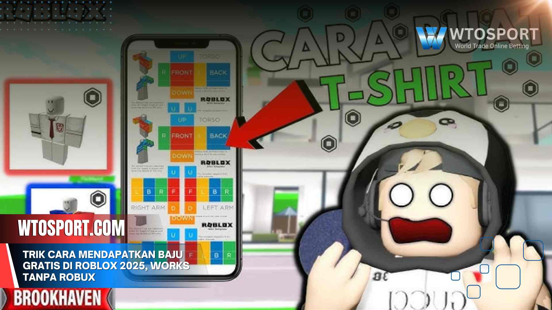 Trik Cara Mendapatkan Baju Gratis di Roblox 2025, Works Tanpa Robux