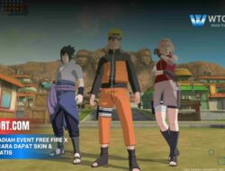 Daftar Hadiah Event Free Fire x Naruto: Cara Dapat Skin & Emote Gratis