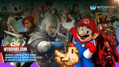 Jadwal Lengkap INTI Game Animation & E-sport Expo 2025 di Jakarta (28-30 Oktober).