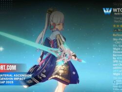 Daftar Material Ascension Senjata Genshin Impact Terlengkap 2025