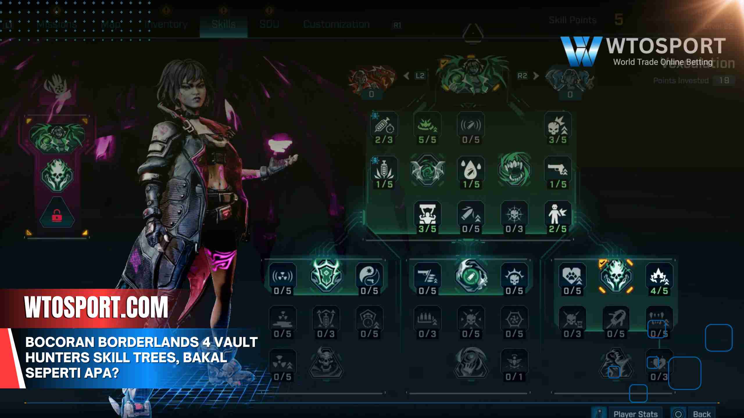 Bocoran Borderlands 4 Vault Hunters Skill Trees, Bakal Seperti Apa?