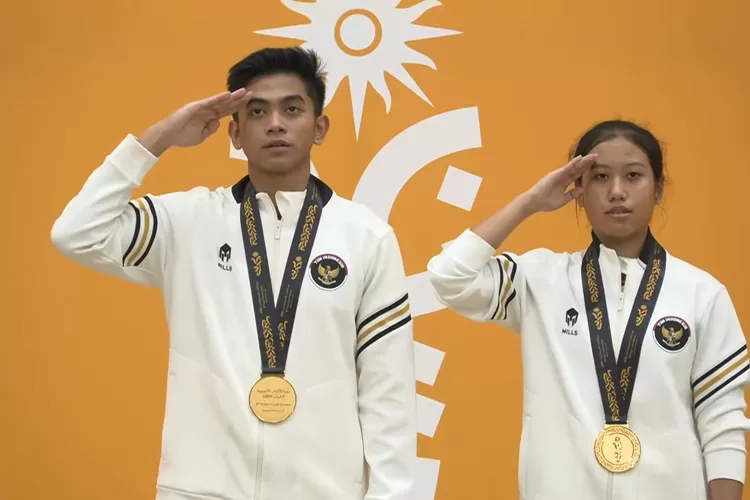 Perolehan Total Medali Kontingen Indonesia di AYG.