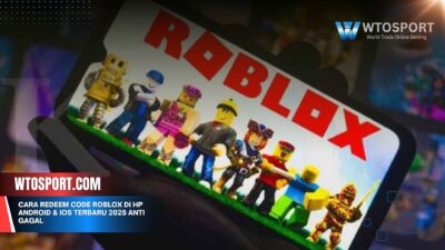 Cara Redeem Code Roblox di HP Android & iOS Terbaru 2025 Anti Gagal