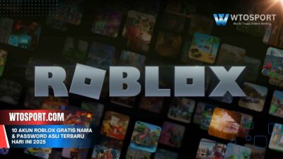 10 Akun Roblox Gratis Nama & Password Asli Terbaru Hari Ini 2025
