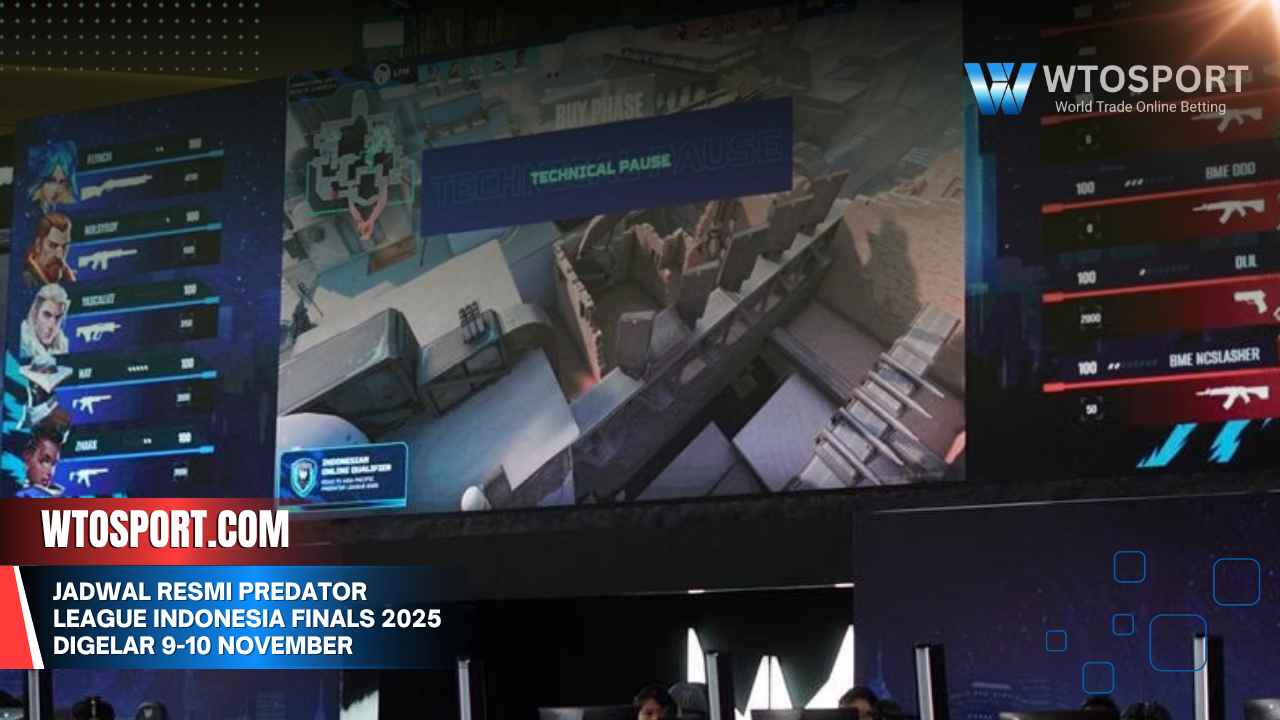 Jadwal Resmi Predator League Indonesia Finals 2025 Digelar 9-10 November