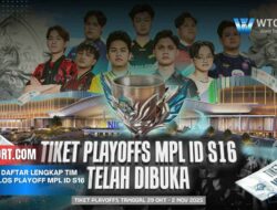 Sah Cek Daftar Lengkap Tim yang Lolos Playoff MPL ID S16 Hari Ini.