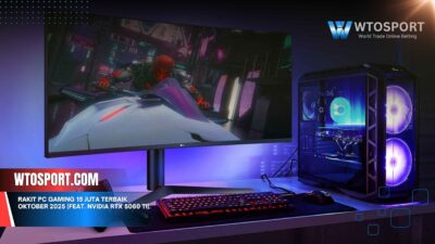 Rakit PC Gaming 15 Juta Terbaik Oktober 2025 (Feat. NVIDIA RTX 5060 Ti).