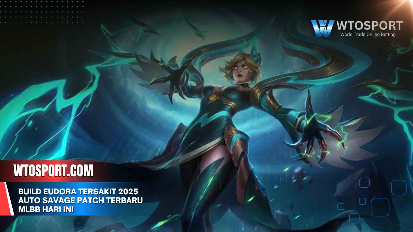 Build Eudora Tersakit 2025 Auto Savage Patch Terbaru MLBB Hari Ini