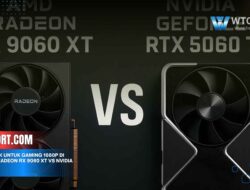 GPU Terbaik untuk Gaming 1080p di 2025: AMD Radeon RX 9060 XT vs NVIDIA RTX 4060.