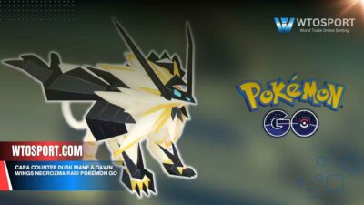Cara Counter Dusk Mane & Dawn Wings Necrozma Raid Pokémon GO