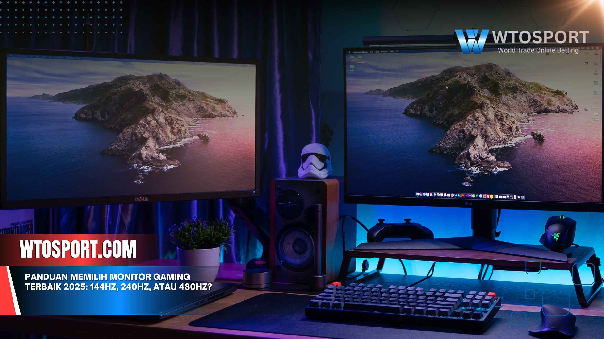 Panduan Memilih Monitor Gaming Terbaik 2025: 144Hz, 240Hz, atau 480Hz?